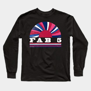 Fab Proud Name Personalized Retro Flowers Beautiful Long Sleeve T-Shirt